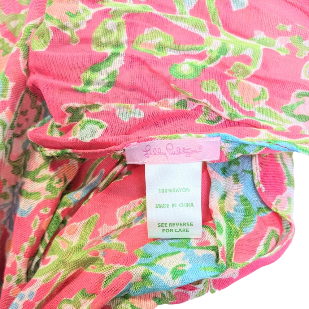 Lilly Pulitzer Riley Loop Infinity Scarf Southern Charm View 2